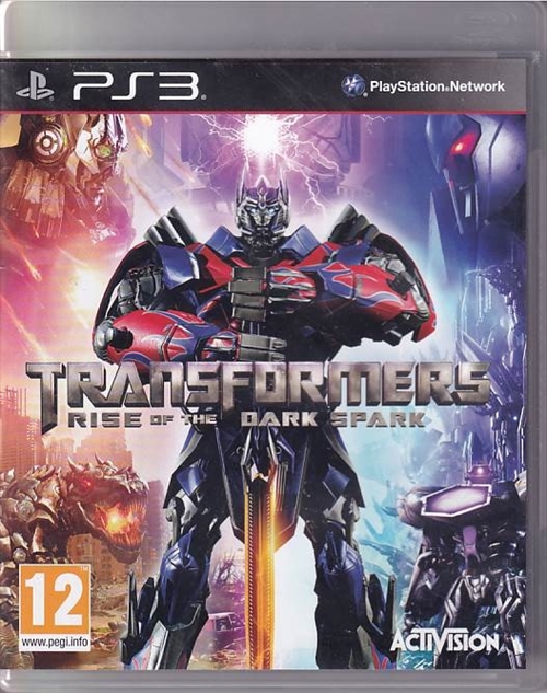 Transformers - Rise of the Dark Spark - PS3  (B Grade) (Genbrug)